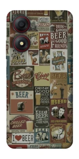 Чехол на ZTE Blade A34 4G Retro collage ver.1 фото 1 из 1