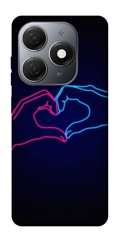 Чехол на TECNO Spark 20 Neon love фото 1 из 1