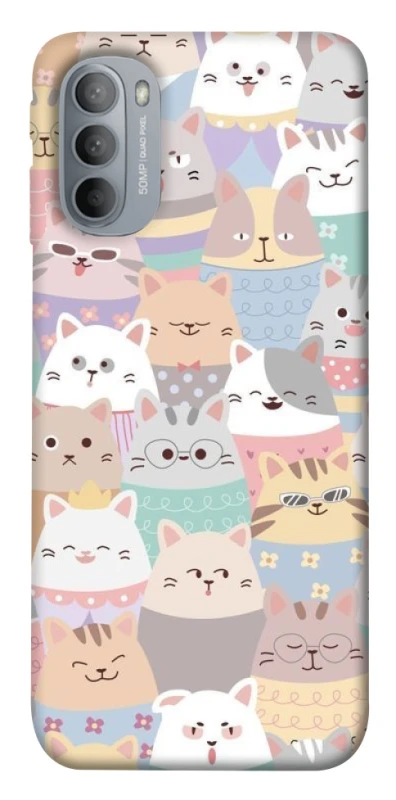 Чохол на Motorola Moto G31 Funny Kittens ver.2 фото 1 з 1