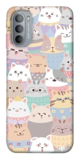 Чохол на Motorola Moto G31 Funny Kittens ver.2 фото 1 з 1