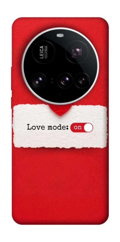 Чохол на Xiaomi 15 Ultra Love Mode ON фото 1 з 1