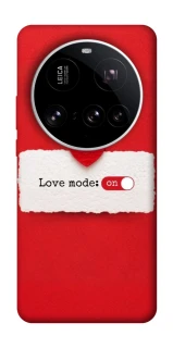 Чохол на Xiaomi 15 Ultra Love Mode ON фото 1 з 1