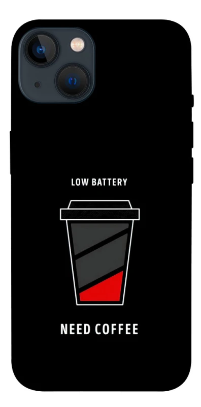 Чехол на Apple iPhone 13 (6.1") Low battery фото 1 из 1