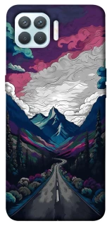 Чехол на Oppo F17 Pro Нарисованные горы фото 1 из 1