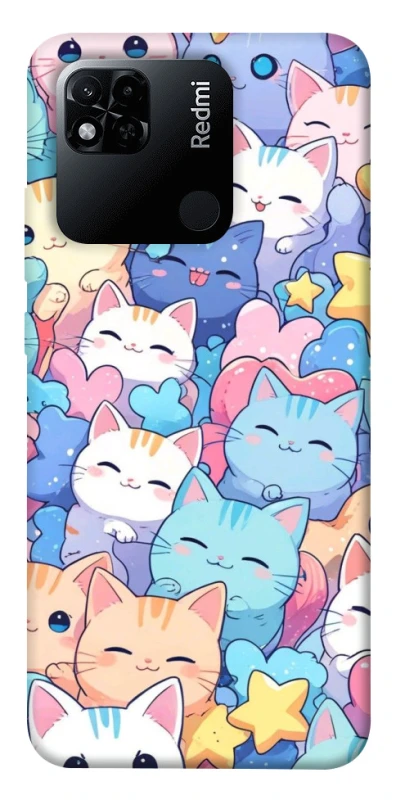 Чохол на Xiaomi Redmi 10A Funny Kittens ver.3 фото 1 з 1