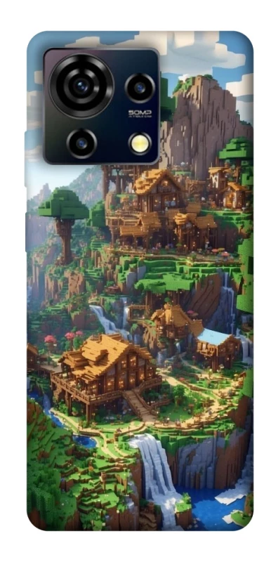 Чохол на ZTE Blade V50 Vita Minecraft universe фото 1 з 1