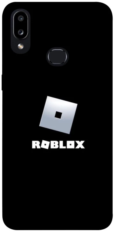 Чохол на Samsung Galaxy A10s Roblox logo black фото 1 з 1
