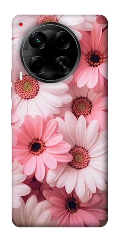 Чехол на TECNO Camon 30 (CL6) Розовые цветы v2 фото 1 из 1