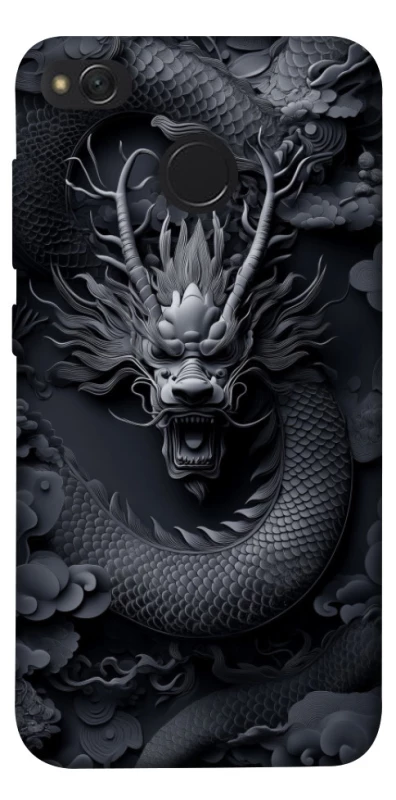 Чохол на Xiaomi Redmi 4X black dragon фото 1 з 1