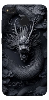 Чехол на Xiaomi Redmi 4X black dragon фото 1 из 1