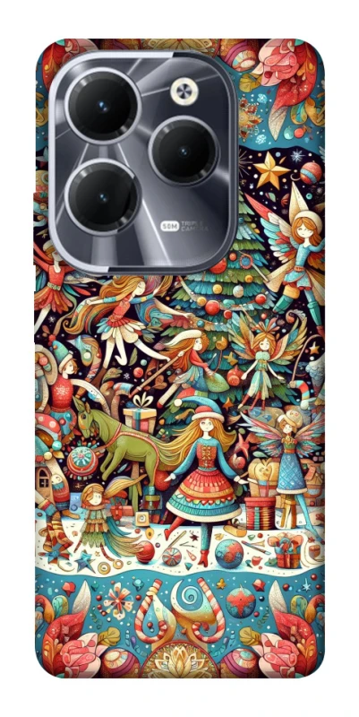 Чохол на Infinix Hot 40 Christmas spirit ver.17 фото 1 з 1