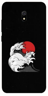 Чехол на Xiaomi Redmi 8a Волны Японии v2 фото 1 из 1