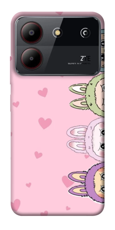 Чохол на ZTE Blade A54 4G All Labubu 4 фото 1 з 1