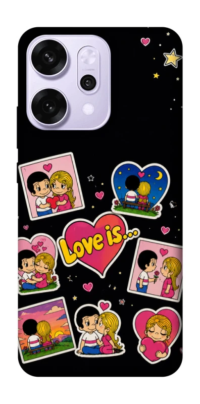 Чохол на Oppo Reno 14 Pro Love is фото 1 з 1