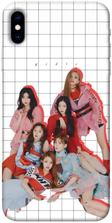 Чехол на Apple iPhone X (5.8") (G)I-DLE v3 фото 1 из 1