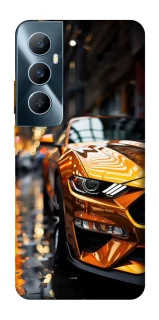 Чохол на Realme C65 4G Golden sports car фото 1 з 1