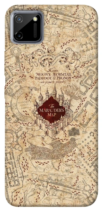 Чехол на Realme C11 Harry Potter Marauder's Map фото 1 из 1