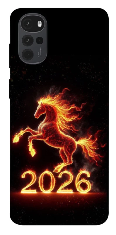 Чохол на Motorola Moto G22 Red Fire Horse ver.1 фото 1 з 1