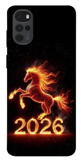 Чехол на Motorola Moto G22 Red Fire Horse ver.1 фото 1 из 1