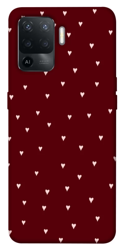 Чехол на Oppo Reno 5 Lite Smal hearts фото 1 из 1