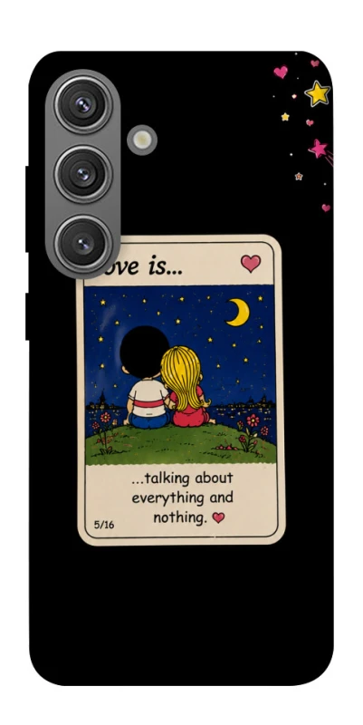Чохол на Samsung Galaxy S24 Love is ver.6 фото 1 з 1