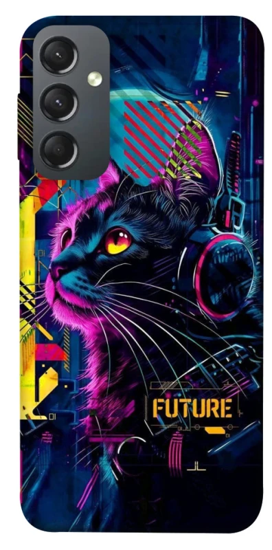 Чохол на Samsung Galaxy A24 4G Cyber Cat v2 фото 1 з 1