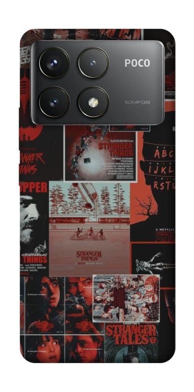 Чохол на Xiaomi Poco F6 Pro Stranger Things ver.23 фото 1 з 1