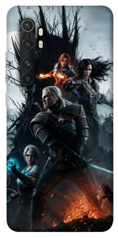 Чохол на Xiaomi Mi Note 10 Lite Witcher v2 фото 1 з 1