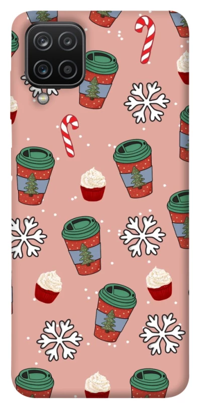 Чехол на Samsung Galaxy A12 Новогодний v38 фото 1 из 1