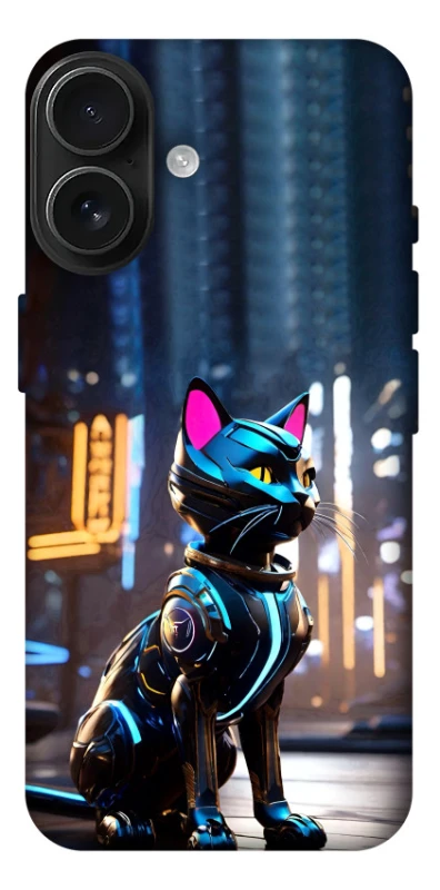Чехол на Apple iPhone 17 (6.3") Cyber cat фото 1 из 1