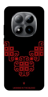 Чохол на Xiaomi Redmi Note 15 Pro 5G Чорно-червона вишиванка фото 1 з 1