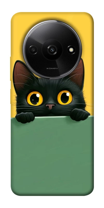 Чохол на Xiaomi Redmi A3 Black cat v2 фото 1 з 1