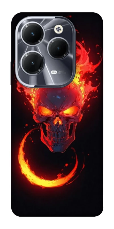 Чехол на Infinix Hot 40 Blood Skull фото 1 из 1