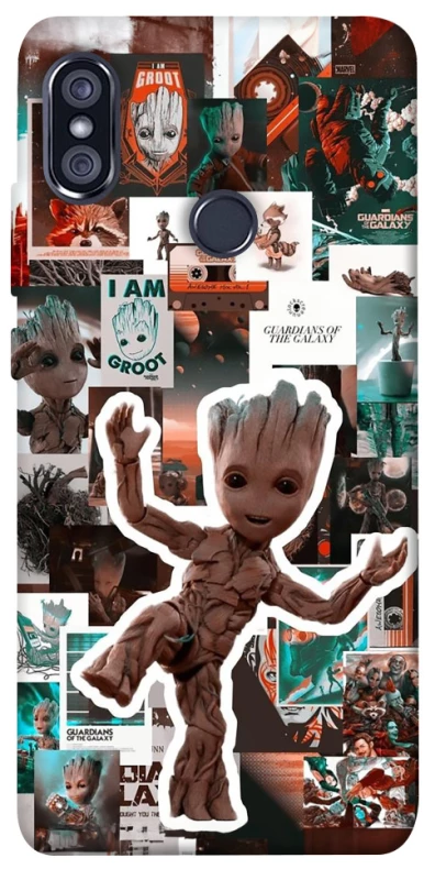 Чехол на Xiaomi Redmi Note 5 Pro / Note 5 (AI Dual Camera) Mini Groot v2 фото 1 из 1