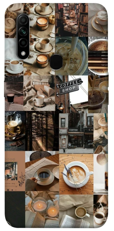 Чохол на Oppo A31 Coffee collage ver.3 фото 1 з 1