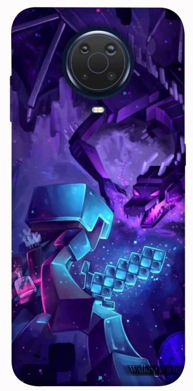Чехол на Nokia G20 / G10 / 6.3 Minecraft dragon фото 1 из 1