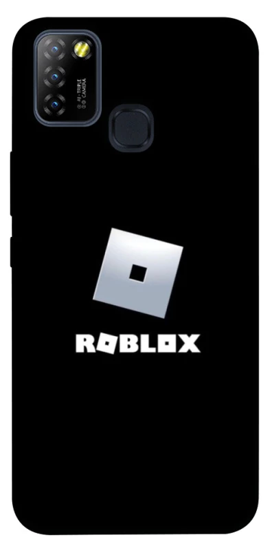 Чохол на Infinix Hot 10 Lite Roblox logo black фото 1 з 1