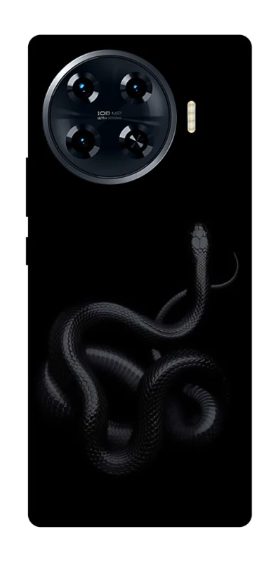 Чохол на TECNO Spark 20 Pro+ Black snake фото 1 з 1