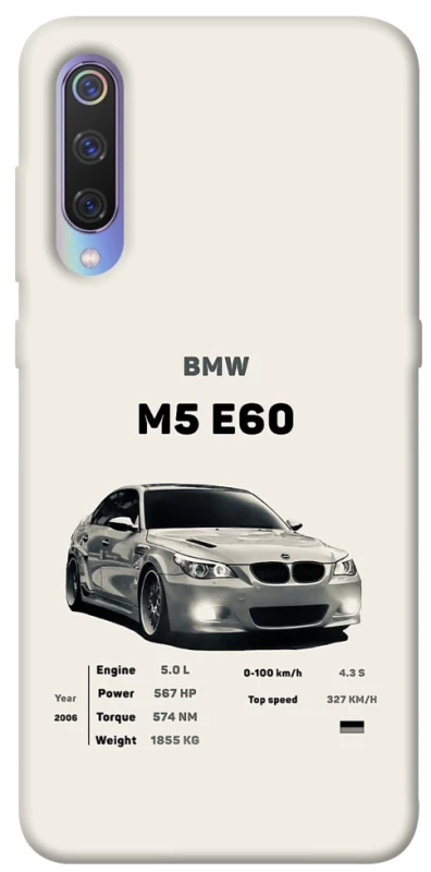 Чохол на Xiaomi Mi 9 BMW M5 E60 фото 1 з 1