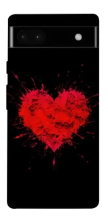 Чехол на Google Pixel 6a Splash heart фото 1 из 1