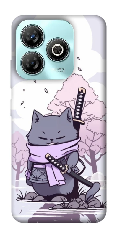 Чохол на ZTE Blade A75 4G Samurai cat фото 1 з 1