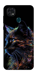 Чохол на ZTE Blade 20 Smart Чорний кіт фото 1 з 1