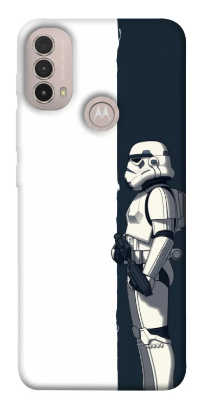 Чохол на Motorola Moto E40 Star Wars stormtrooper фото 1 з 1