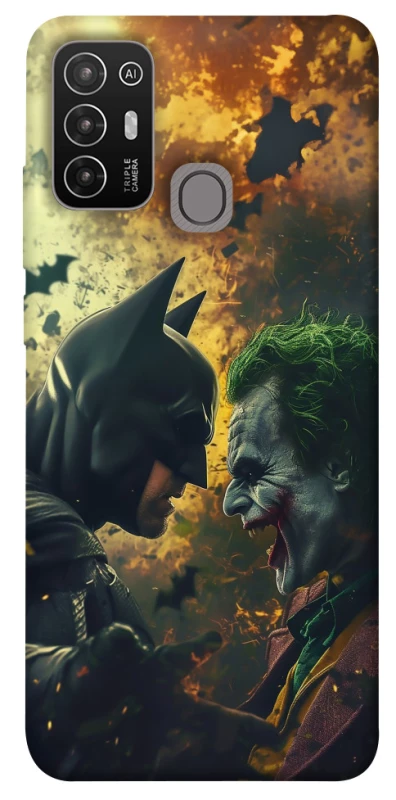 Чохол на ZTE Blade A52 Batman and the Joker фото 1 з 1