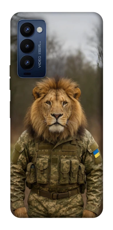 Чохол на TECNO Camon 18 Pro Лев захисник фото 1 з 1