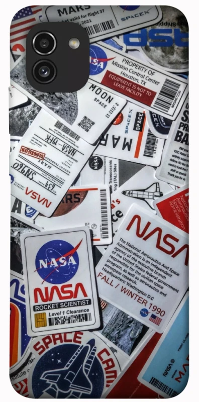 Чехол на Samsung Galaxy A03 NASA ver.4 фото 1 из 1
