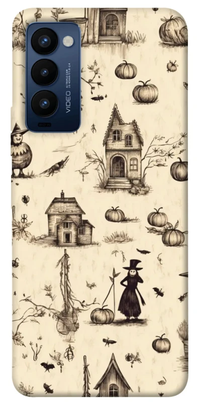 Чохол на TECNO Camon 18 Halloween aesthetic ver.1 фото 1 з 1