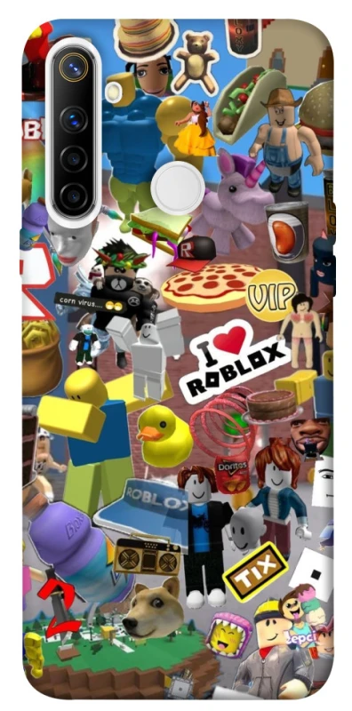 Чохол на Realme 6i Roblox collage ver.5 фото 1 з 1