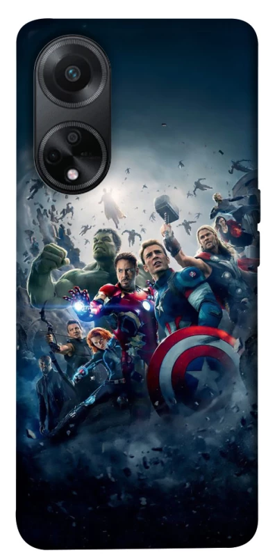 Чехол на Oppo A98 Marvel heroes фото 1 из 1