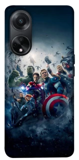 Чехол на Oppo A98 Marvel heroes фото 1 из 1